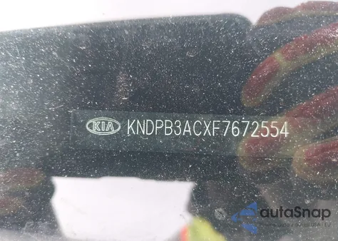 2015 Kia Sportage Lx из США, поврежденный, VIN KNDPB3ACXF7672554